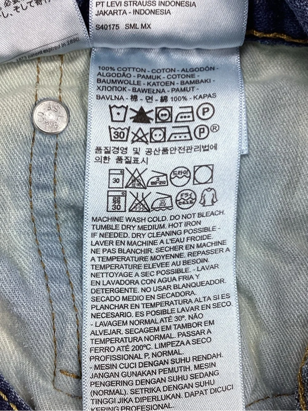 Levi’s Men’s 514 Straight Fit Jeans 36 X 36 Medium Wash